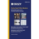 BRADY PWM-PK-5 CLIPSLEEVE WIRE MARKER S