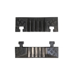 SOUTHWIRE 31203-1 42000 #5 CHANNEL END CAP BLACK