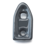 PVCCOAT-GRC PBCLB-M75 3/4 CLAMP BACK SPACER