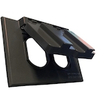 MORRIS 37014 HORIZ DUPLEX REC BRONZE