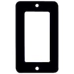 ERICSON 6035B COVERPLATE 1-GANG BLACK