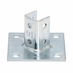 B-LINE B280SS4 POST BASE FOR 1 5/8-IN X 1 5/