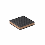 B-LINE CNP-16 CORK AND RIBBED NEOPRENE PAD 4-IN