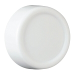 P&S RRK-WV KNOB WH PLAIN