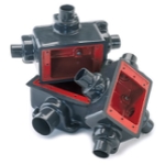 PVCCOAT-GRC 3/4 FD BODY  W/O COVER