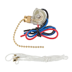 NSI 75110CW PULL CHAIN W/CORD SP3T 6 AMPS 3-WAU