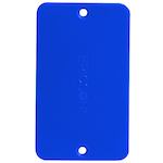 ERICSON 6034 COVERPLATE 1-GANG BLUE BLANK FOR PO