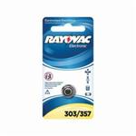 RAYOVAC 303/357-1ZMG SILVER ELECTRONIC B