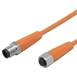 IFM-EFECTOR EVT043 2-MET ER CABLE W/M12 PLUG & M1
