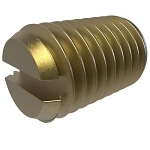 ILSCO E-153 STL SCR 1/4-28X 7/16 SLT Z UR CS