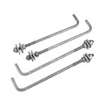 KEY NCI-73 KT-ABOLT-5SQ- K1 1-IN X 36-IN ANCHOR BOLTS AND CUS