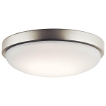 KICHLER 10763NILED FLUSH MOUNT LED BRUSHED