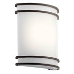 KICHLER 11319OZLED WALL SCONCE 1LT LED OLDE BRON