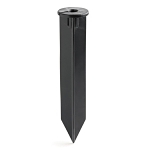 KICHLER 15576BK ACCESSORY STAKE 14-IN BL