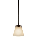 KICHLER 1687OZ MINI PENDANT 1LT OLDE BRONZE