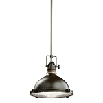 KICHLER 2665OZ PENDANT 1LT OLDE BRONZE