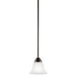 KICHLER 2693OZ MINI PENDANT 1LT OLDE BRONZE