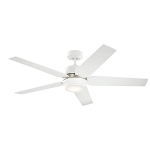 KICHLER 300059MWH 52-INCH MAEVE FAN MATTE