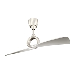 KICHLER 300168NI 54-INCH LINK FAN BRUSHED