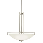KICHLER 3299NI PENDANT 4LT BRUSHED NICKEL