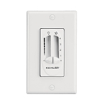 KICHLER 337010WH FAN 4 SPEED-LIGHT DIMMER WHITE