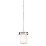 KICHLER 3475NI MINI PENDANT 1LT BRUSHED NICK