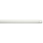 KICHLER 360001MWH FAN DOWN ROD 18-INCH MATTE W