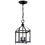 KICHLER 42565BK INDOOR PENDANT 2LT BLACK