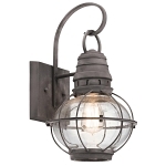 KICHLER 49628WZC OUTDOOR WALL 1LT WEATHER