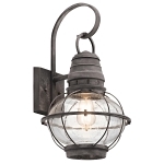 KICHLER 49629WZC OUTDOOR WALL 1LT WEATHER