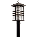 KICHLER 49832OZ OUTDOOR POST MT 1LT OLDE BRONZE