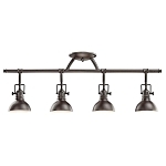 KICHLER 7704OZ RAIL LIGHT 4LT HALOGEN OLDE B