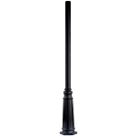 KICHLER 9523BKT OUTDOOR POST TEXTURED BLACK