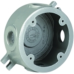 KILLARK VLJX-2M ROUND OUTLT IRON BX 2-1/4-IN D