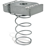 S/C B 911 1/4 CHNL SPRING NUT 1/4-20-IN STL