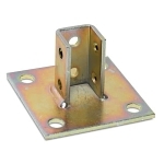 S/C B 924SQ SQ POST BASE CONN 6-IN SQ BASE S