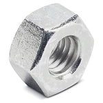 S/C H 114 C HEAVY HEX NUT 3/8-16-IN STL