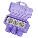 KING 95135 3-PORT ALUMICONN 100 PC. BOX