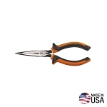 KLEIN 2037EINS LONG NOSE SIDE CUT PLIERS 7-I
