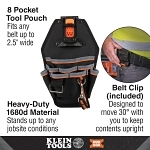 KLEIN 55832MB MODBOX 8 POCKET TOOL POUCH