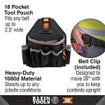 KLEIN 55834MB MODBOX 18 POCKET TOOL POUCH