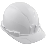KLEIN 60100 HARD HAT NON-VENTED CAP STYLE WHI