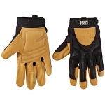 KLEIN 60188 LEATHER WORK GLOVES LARGE PAIR