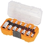 KLEIN 65213HEX KNURLED HEX BIT SOCKET SET SAE 1