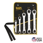 KLEIN 68221 RATCHETING BOX WRENCH SET 5-PIECE