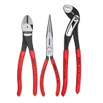 KNIPEX 00 20 08 US1 3 PC UNIVERSAL PLIERS SET