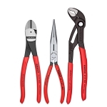 KNIPEX 00 20 08 US2 3 PC UNIVERSAL PLIERS SET