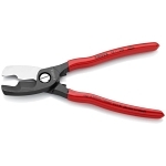 KNIPEX 95 11 200 CABLE SHEARS-TWIN CUTTING EDGE