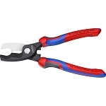 KNIPEX 95 12 200 CABLE SHEARS-TWIN CUTTING EDGE