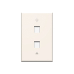 P&S WP3402-LA 1G WALL PLATE 2-PORT LA (M10)